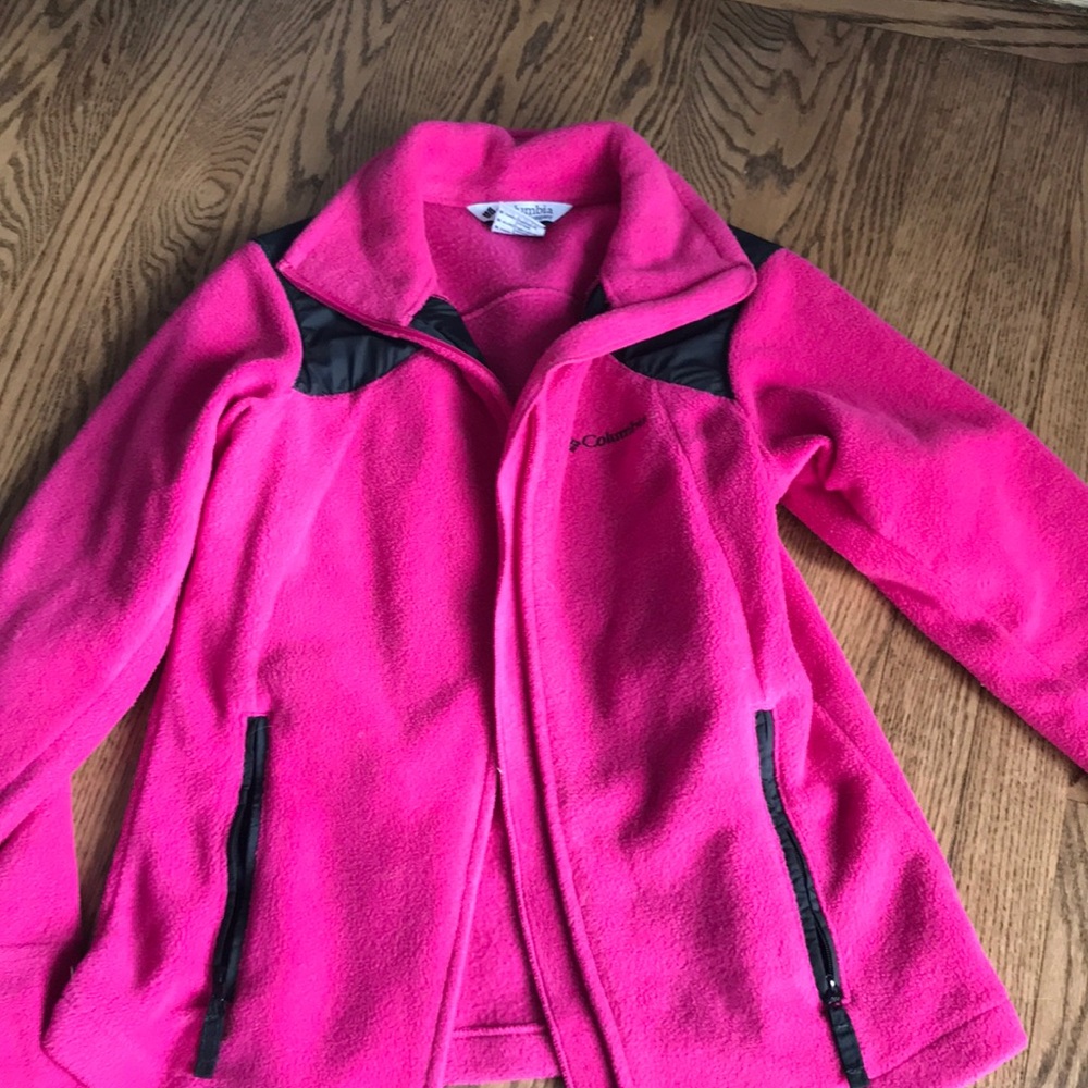 Columbia fleece zip up